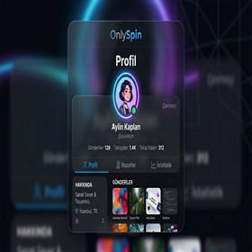 OnlySpin Kullanıcı Profil Sayfası
