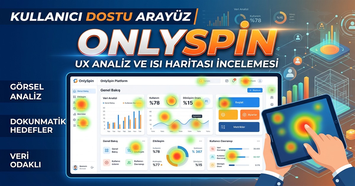 OnlySpin Kullanıcı Dostu Arayüz ve Tasarım